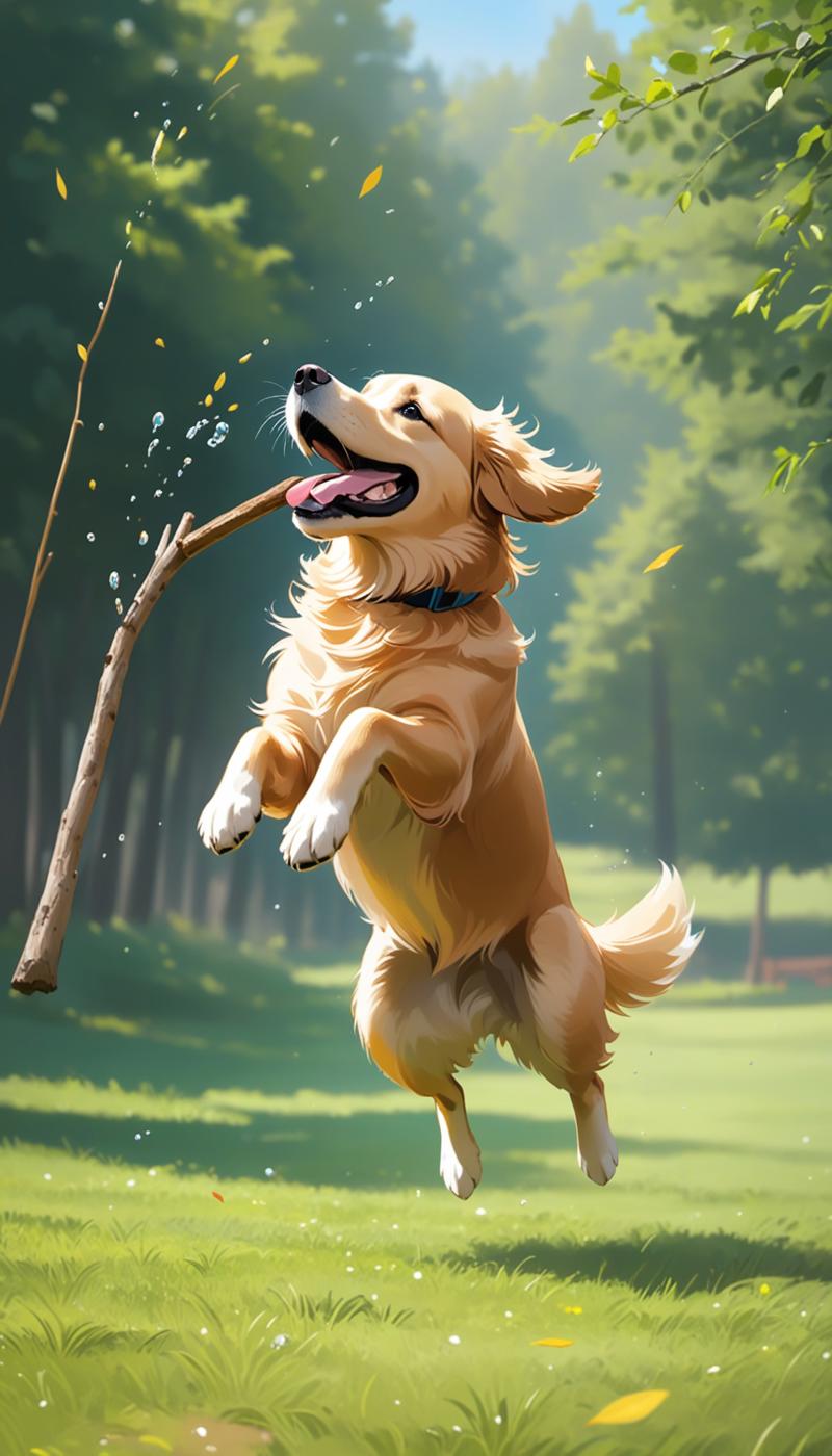 Golden retriever jumping to catch a stick XL 0.jpg